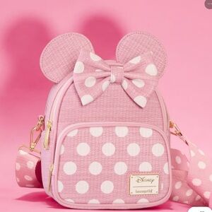 NWT Minnie Mouse Loungefly mini backpack